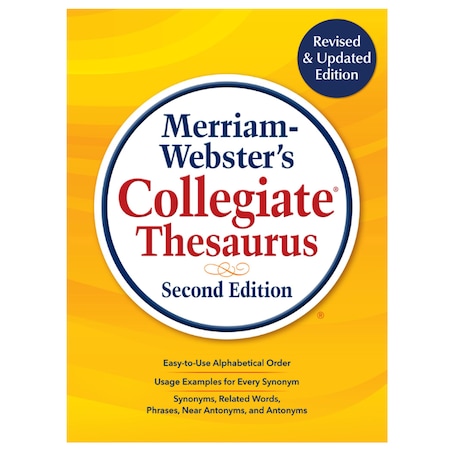 Merriam-Webster Collegiate Thesaurus, Second Edition 9780877793700